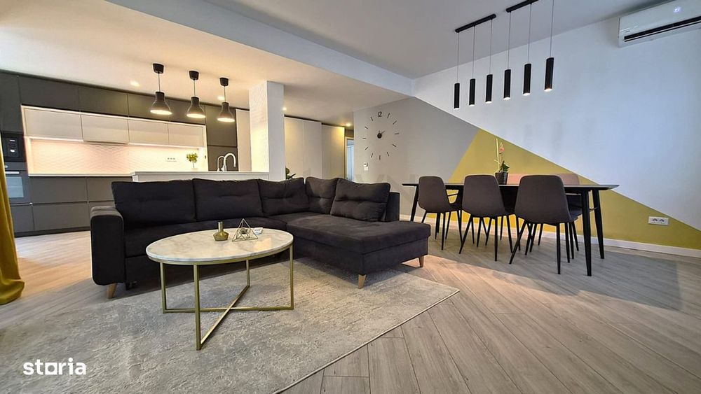 Apartament 3 camere curte 77 mp Pipera loc de parcare inclus Drumul Bi — fotografia 1
