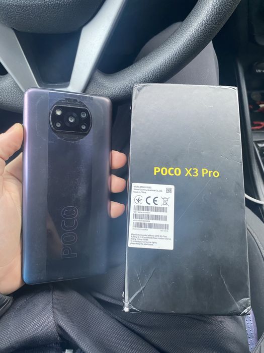 Xiaomi poco x3 pro 128гб отличное состяние