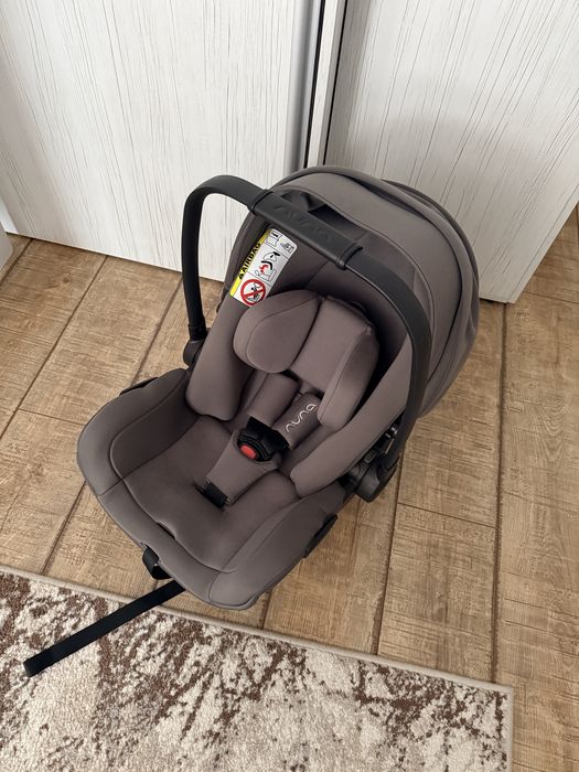 Scoică auto bebeluși Nuna Pipa – Stare excelentă (Fără bază ISOFIX)