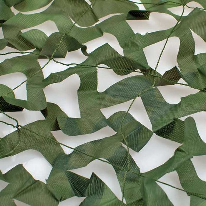 Камуфлажна Тента Сенник с въжета 2/1,50, 2/3 м платнище мрежа за сянка