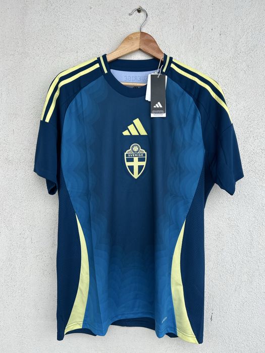 Tricou Adidas Fotbal Suedia Female National Team - Unisex