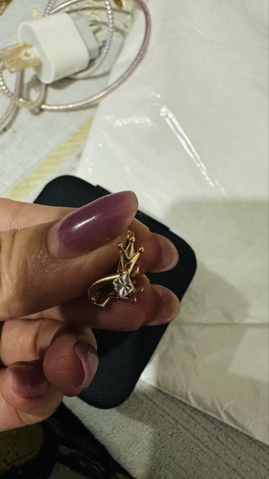 Детский серьги 1 грамм