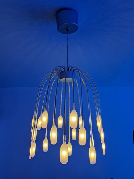 Candelabru lumini LED Jellyfish lights IKEA