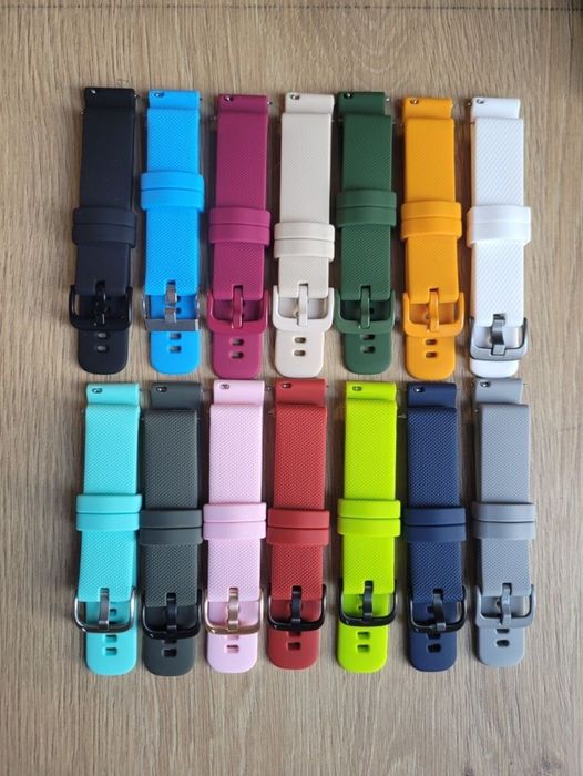 Curea silicon pt ceas garmin vivoactive 4s, fossil q venture (18mm)