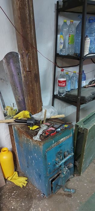 Буржуйка на газе