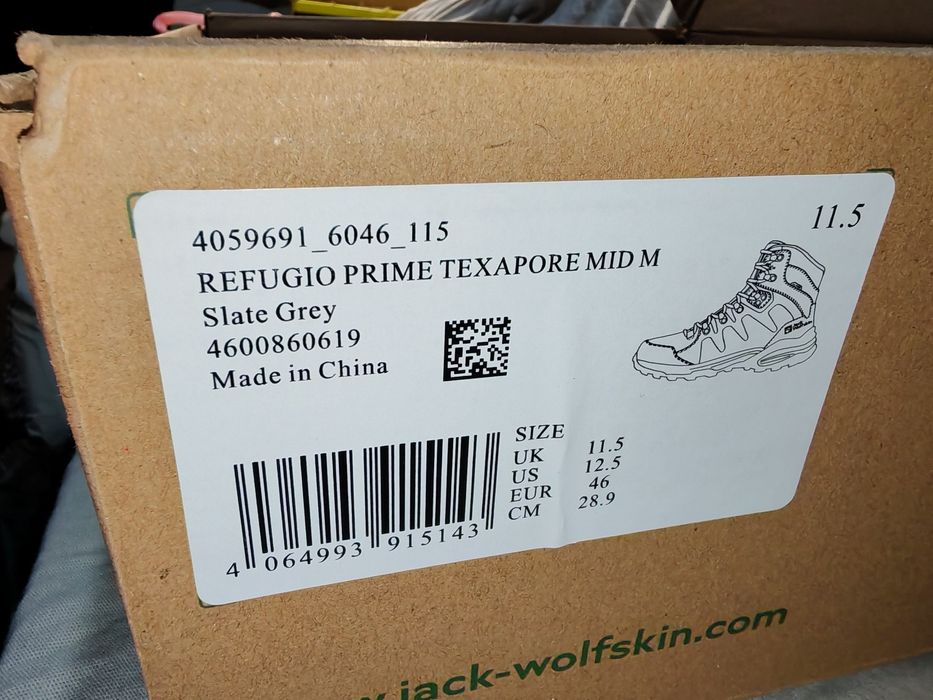 Мъжки туристически обувки Jack Wolfskin №46