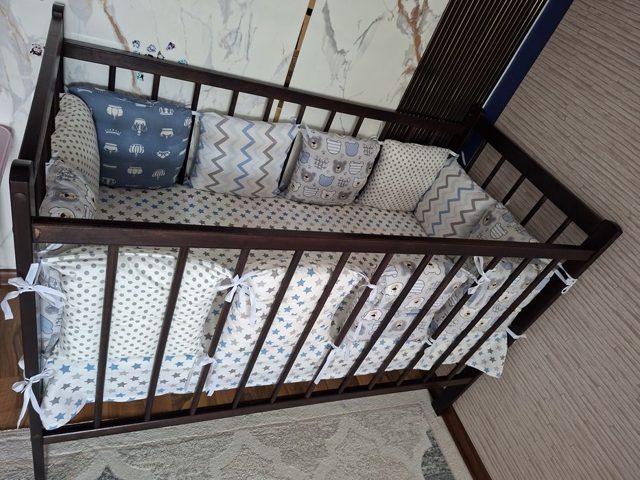 Детский кровать с бортиками