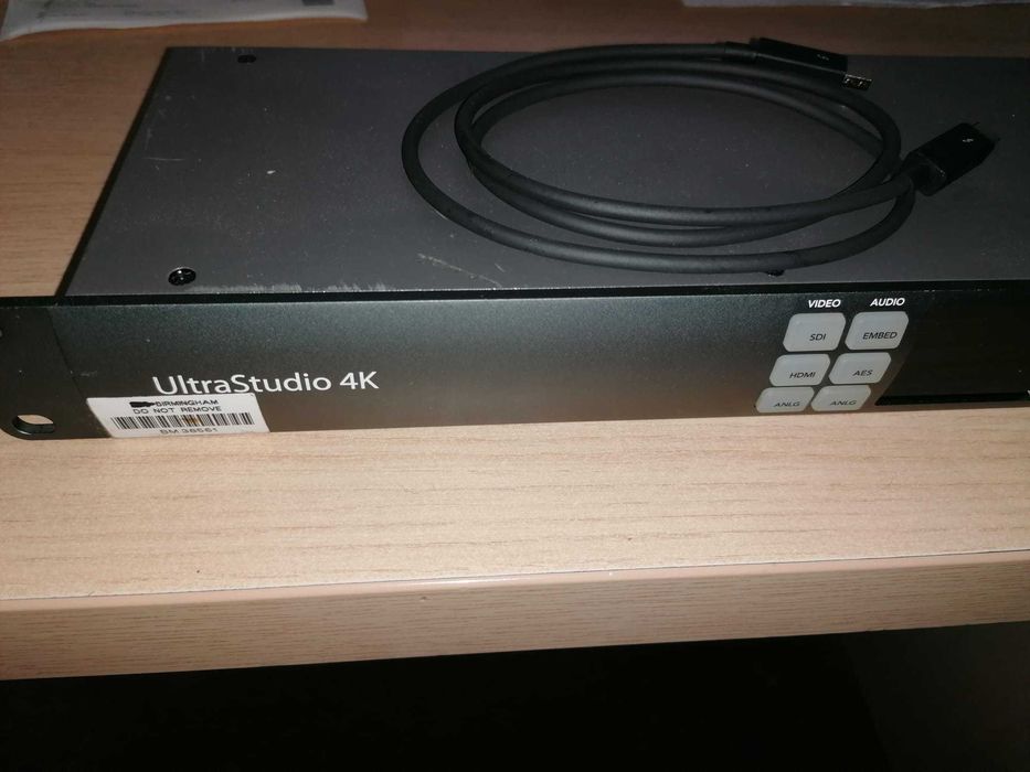 Placa captura BlackMagic UltraStudio 4k