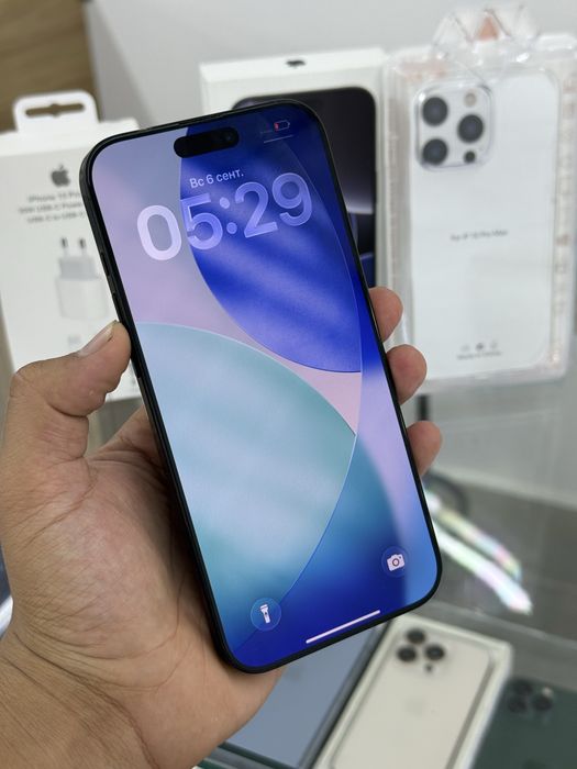 iphone 16 pro max в идеальном состояний
