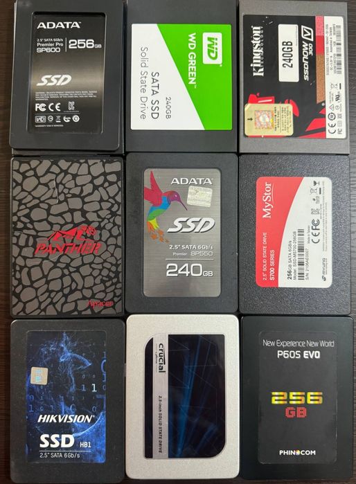 Срочно Продается SSD WD 240GB  256GB  MADE IN KOREA