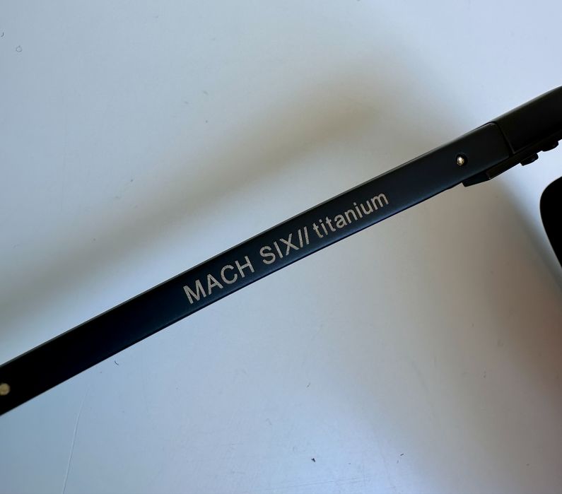 DITA MACH SIX Black Iron Black Rhodium Limited Edition Made in Japan -25%