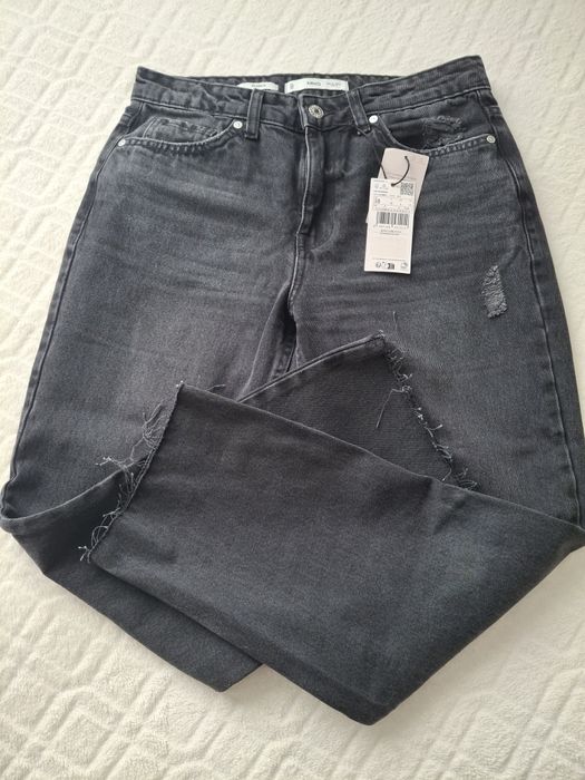 Mango, черни дънки нови