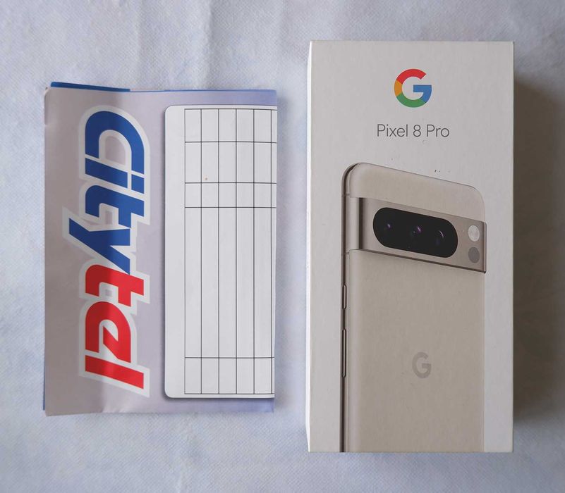 Pixel 8 Pro 128GB Porcelain, Гаранция, Като Нов