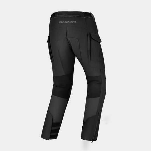Мъжки текстилен мото панталон,SHIMA HERO 2.0 Black,подплати,протектори