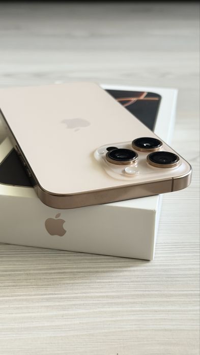 iPhone 16 Pro Max Desert Titanium Full Box 256GB