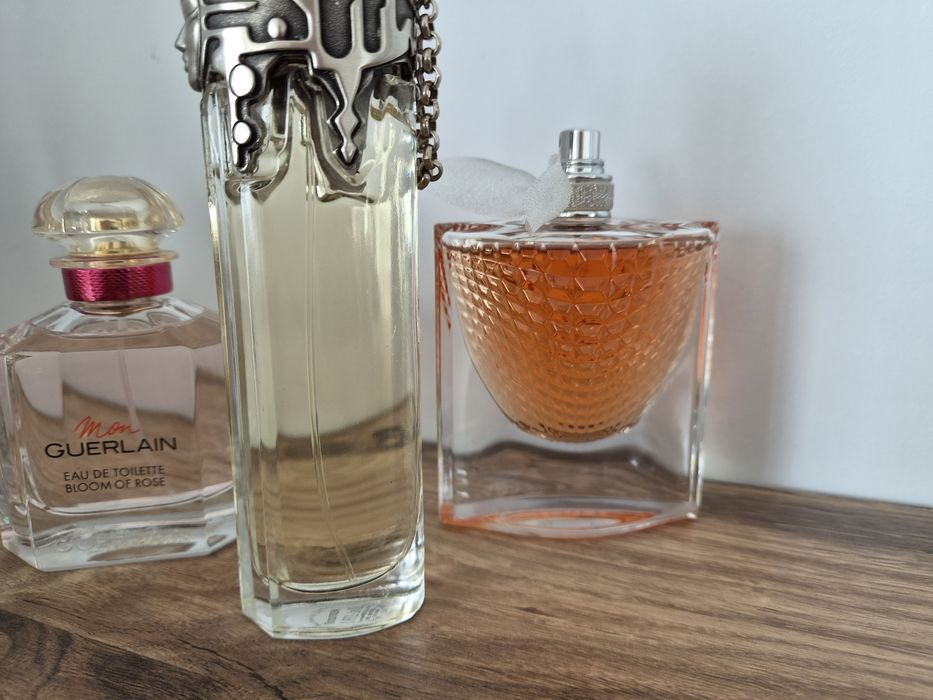 Sisley, Dior, Guerlain, Thierry Mugler,Lancome,Hermes
