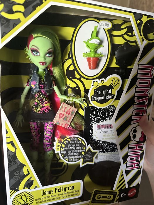 monster high венера макфлайтрап репродукция