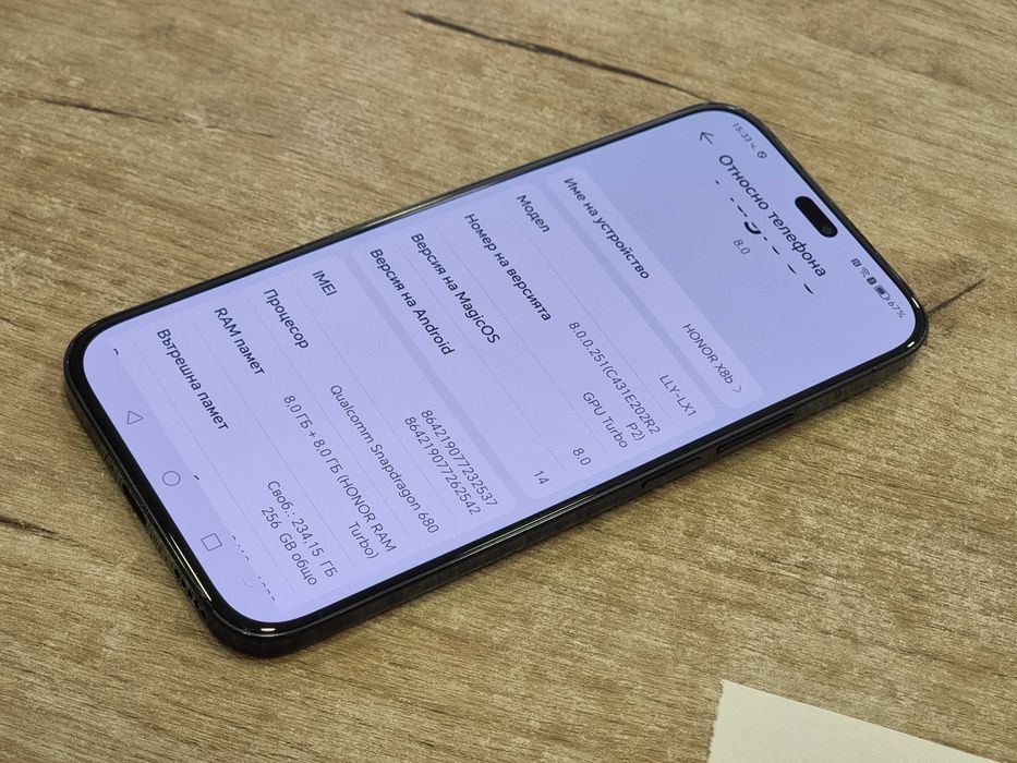 Honor x8b 256GB 8GB RAM