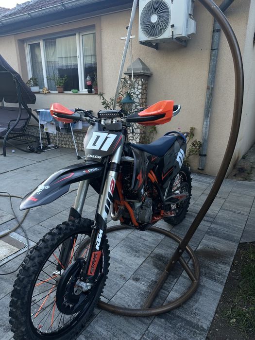 Ktm sxf 2015 ,pornire la buton