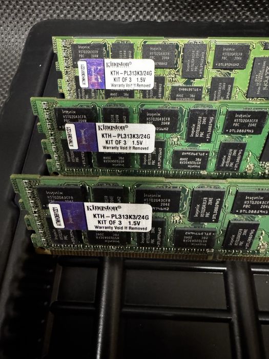 Kit 72GB DDR3 ECC Server Registered 1866MHz Kingston (3x24GB)
