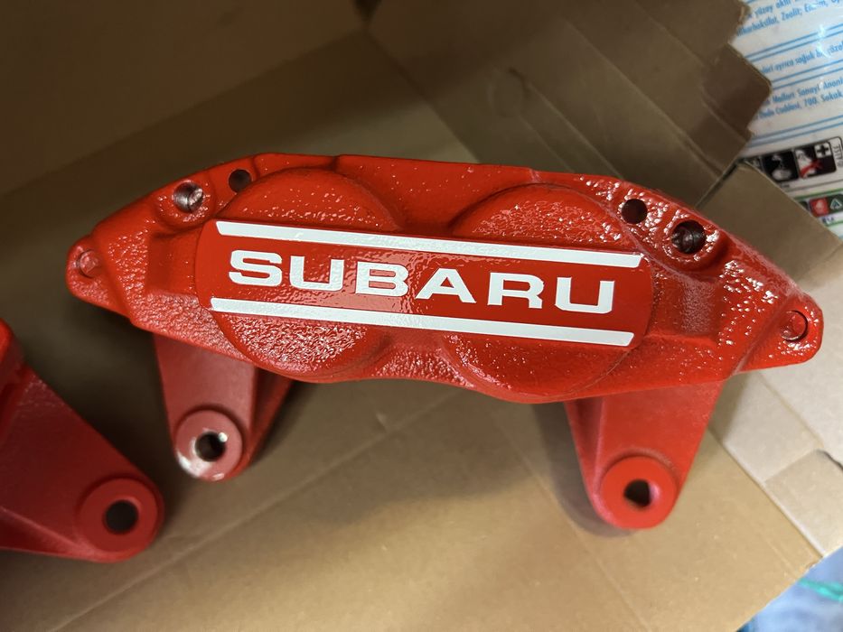 4 бутални спирачни апарати Субару Импреза Форестър WRX/STI Turbo