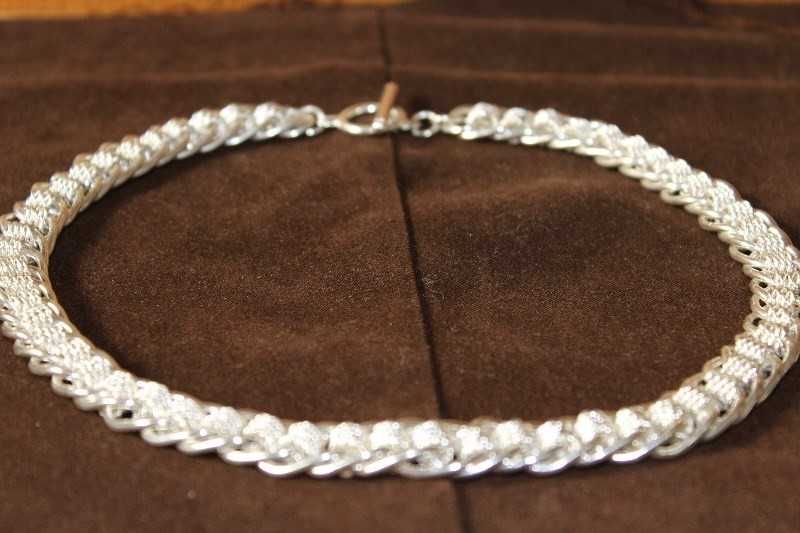 Дамско сребърно колие