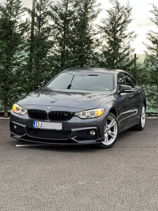 BMW Seria 4 EURO 6 / 420D - 190 CP B47 / M Packet / Head Up / Hi - Fi