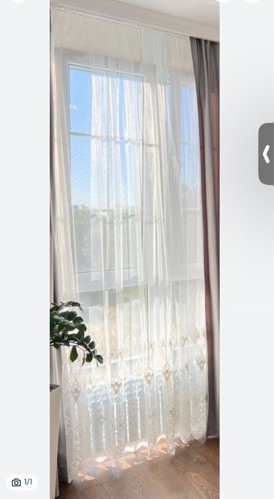 Готовая тюль для окна