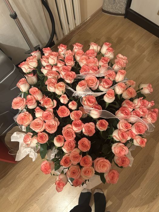 Корзина роза цветы