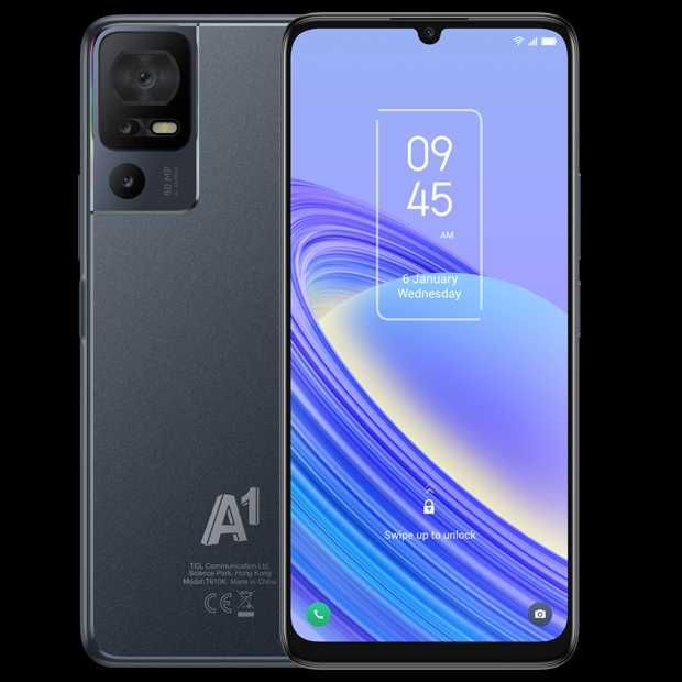 Смартфон A1 Alpha Eco T610K нов, сив, 256GB, 12MP камера
