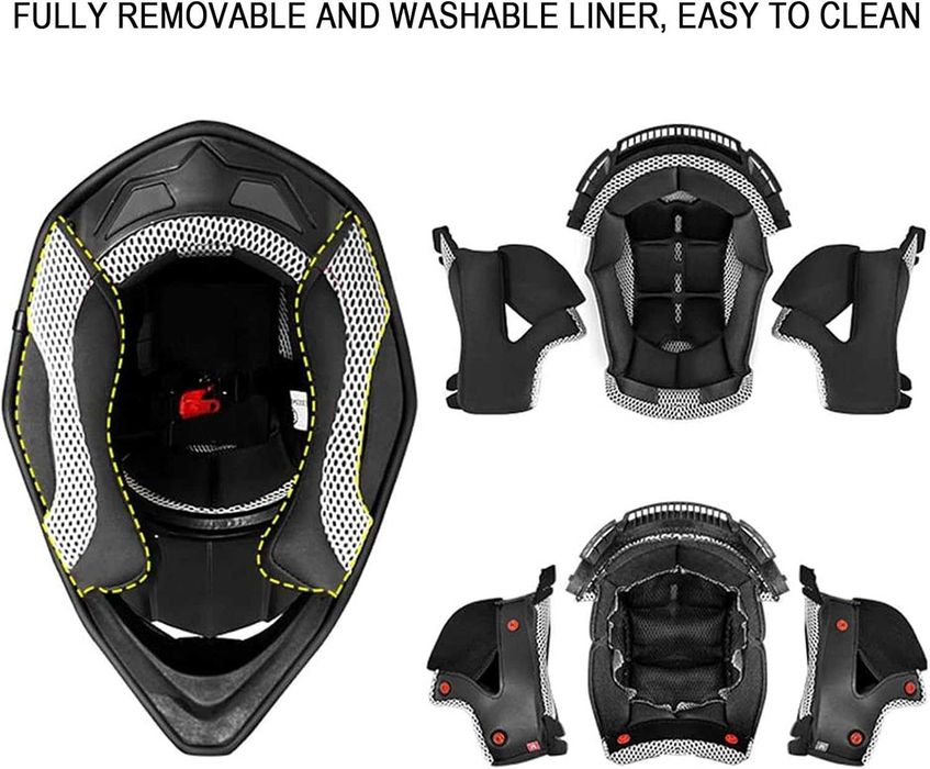 Каска Крос Мотор/Скутер/Бъги/Вело/АТВ -YF122/YF123