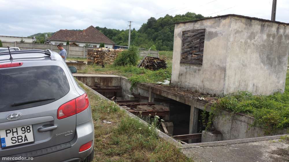 Modernizare cantar auto pod bascula mecanic vechi si prelungire la 18m