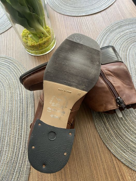 Botine piele naturala