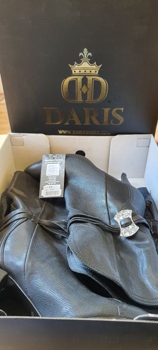 Дамски кожени боти Daris