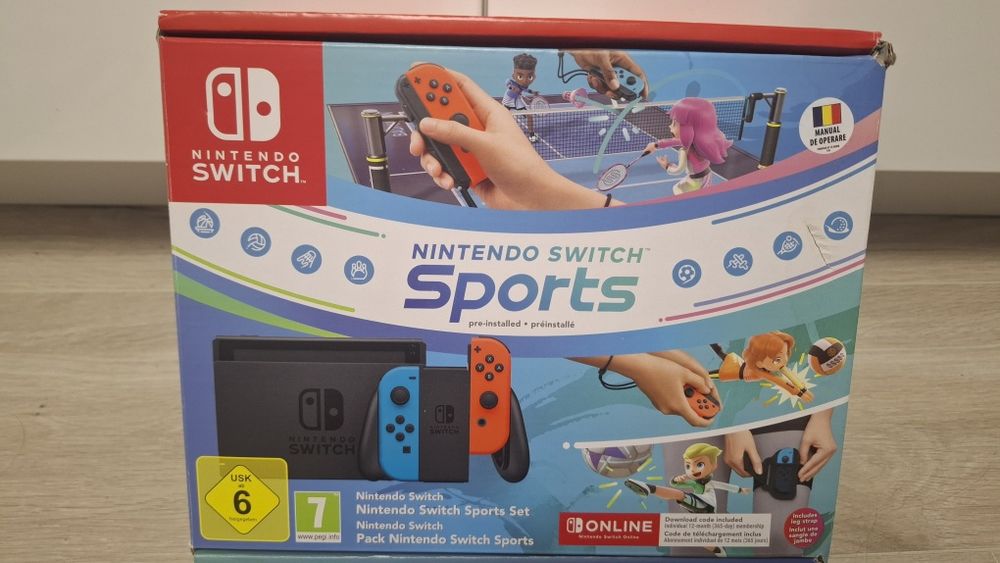 Consola Nintendo Switch cu jocuri inclus