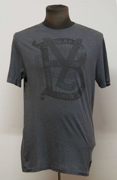 Tricou gri Burberry  marimea M