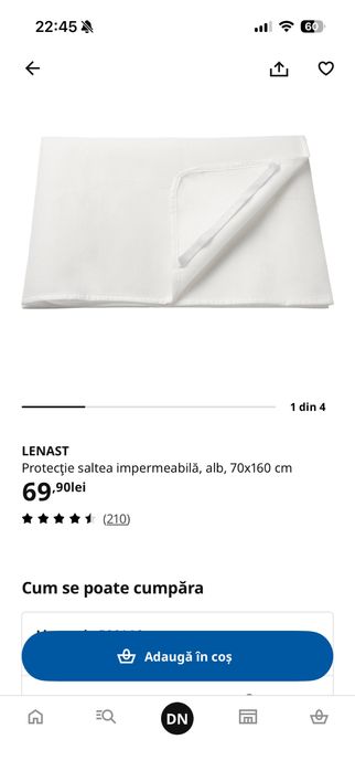 Vand pat copil de la Ikea