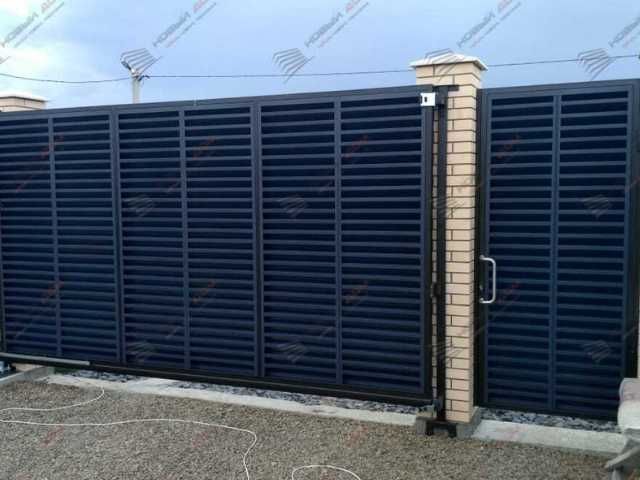 Забор жалюзи еврозабор