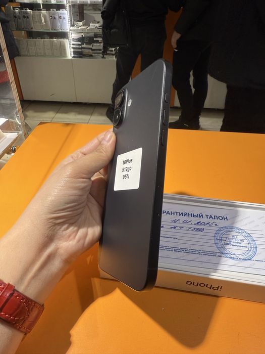 Айфон 16+,512gb,95%
