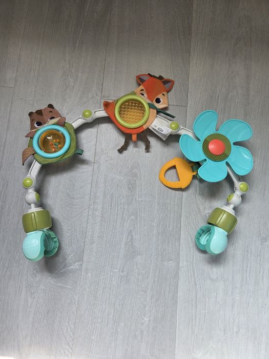 4,99 lei transport azi! Arcadă jucării bebeluși + accesorii interactive,0+ luni, flexibilă, pt scoica, carucior sau patut