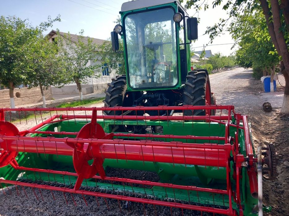 Traktor  oʼt oʼradigon jatka T28ga terilgan