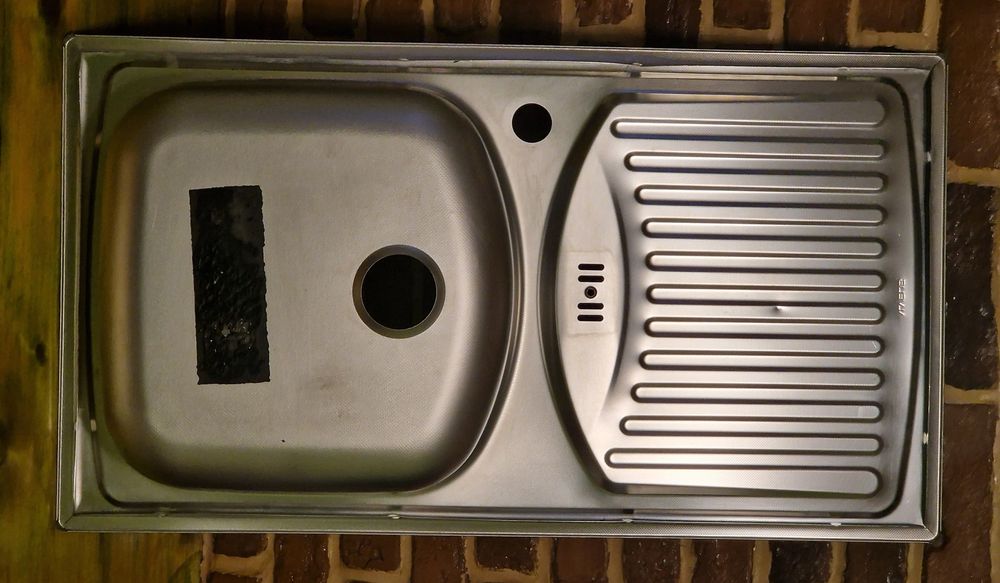 ALVEUS Basic Chiuveta INOX Satinat pt Bucatarie, ca si Noua!