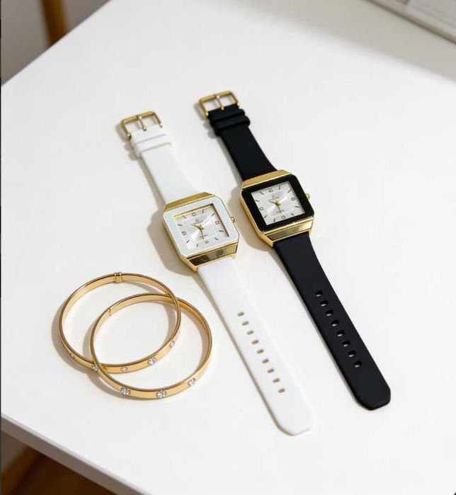 Подарочный набор: женские часы + браслет