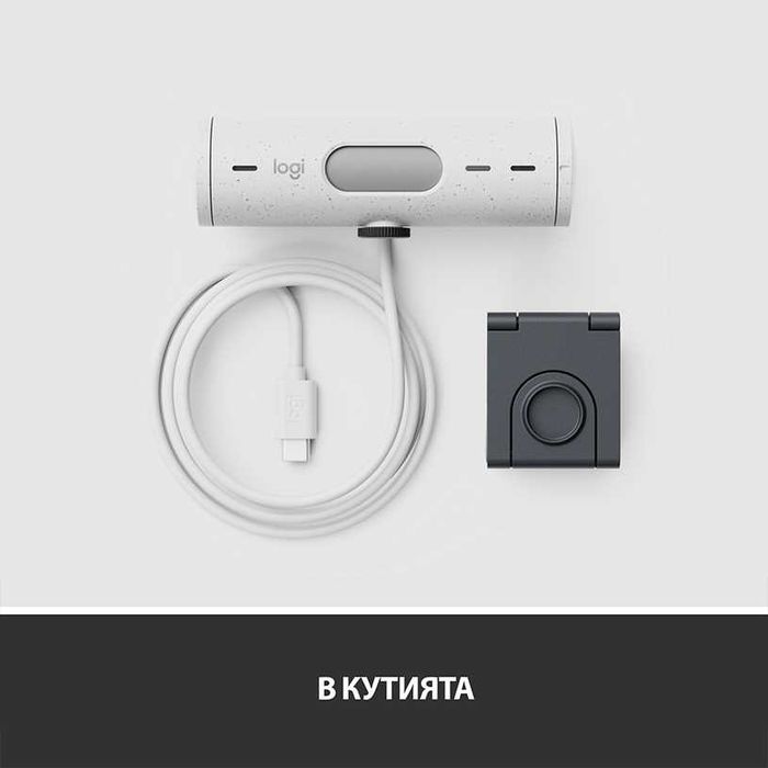 ебкамера Logitech Brio 500, Full HD 1080p