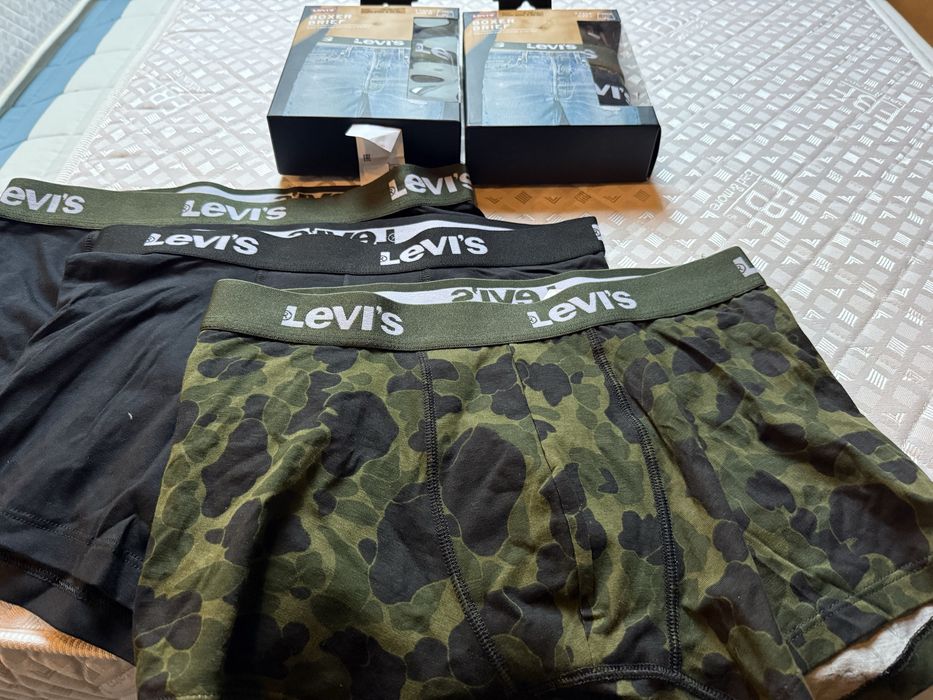 Levis мъжки боксерки M размер  3 броя комплект