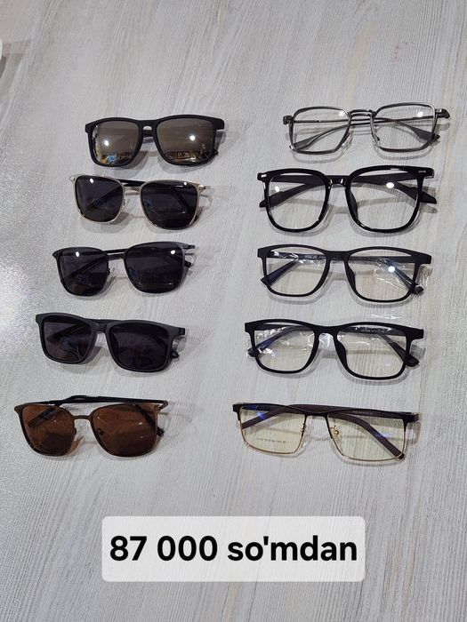 Optik aksessuarlar (ochki va chexollar)