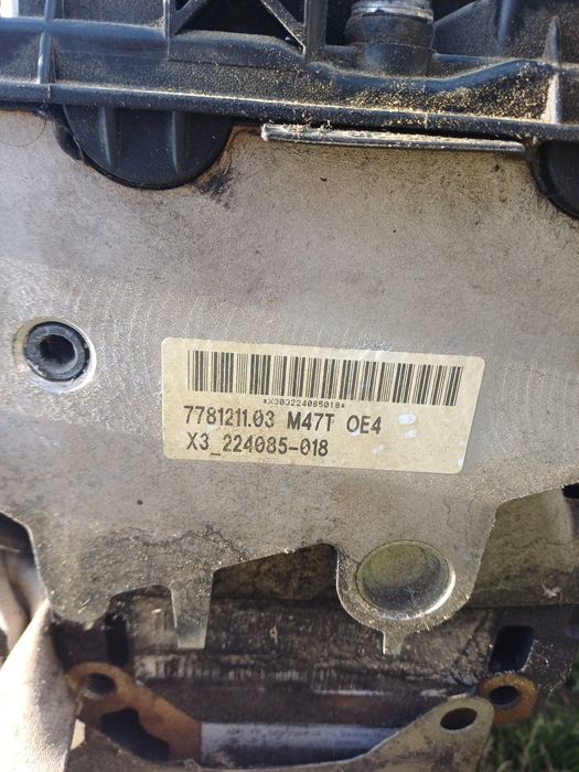 Бмв мотор  m47d20 e60 bmw e60 двигател