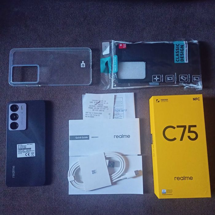 Смартфон Realme C75 в гаранция