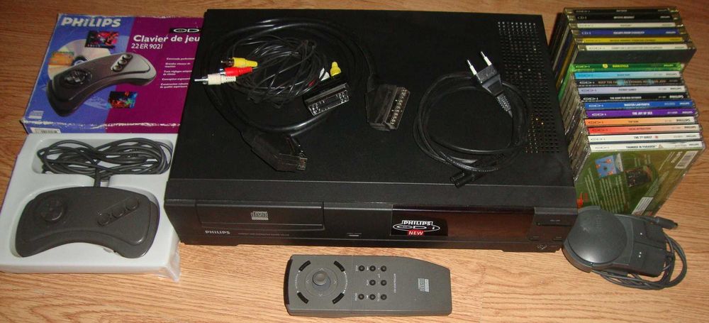 Cd VideoPlayer Consola Philips CDi cu Modul Video + Jocuri