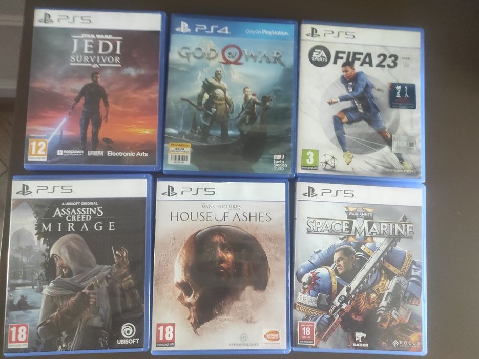 Продам или обменяю игры для PS5